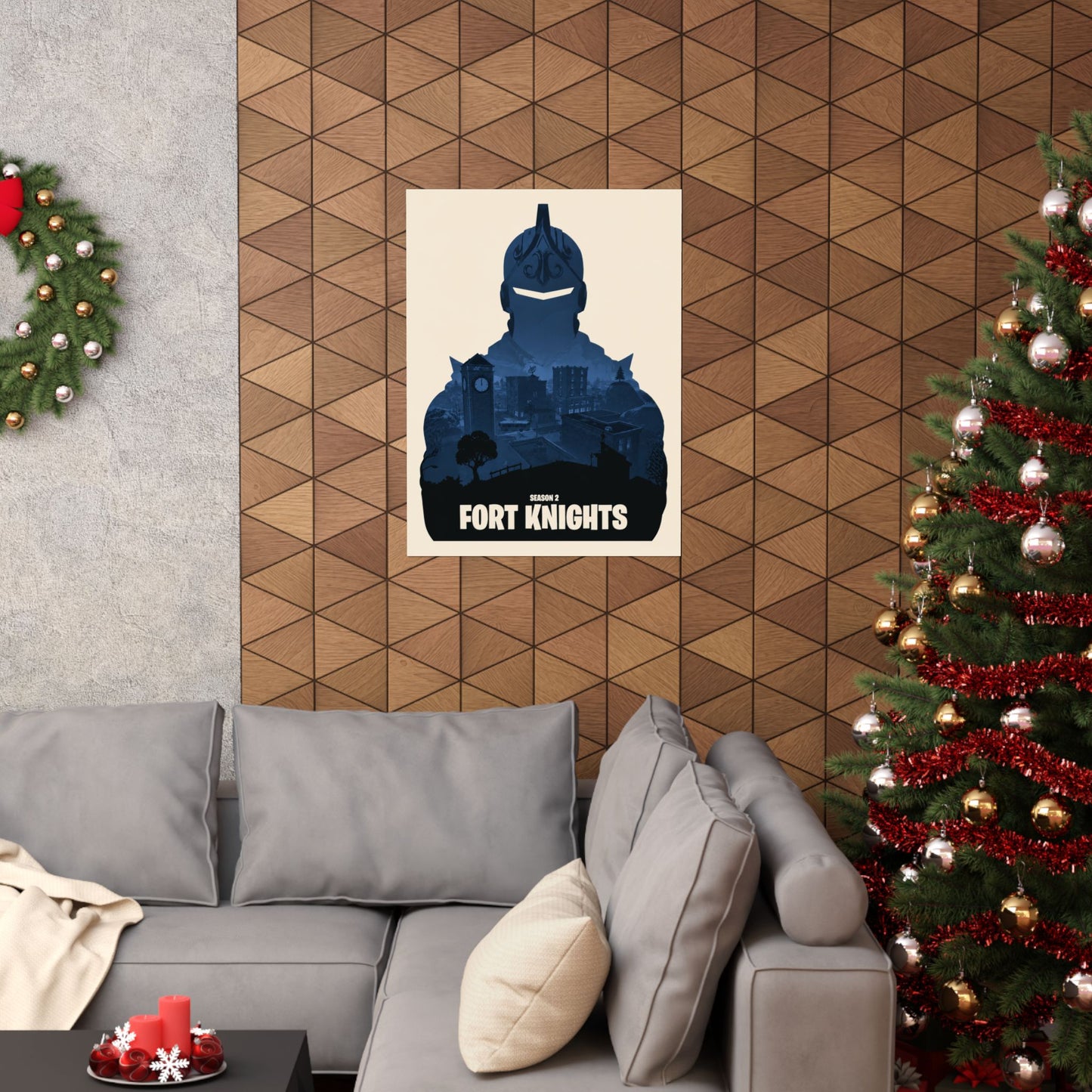 Season 2: Fort Knights — OG Fortnite Poster