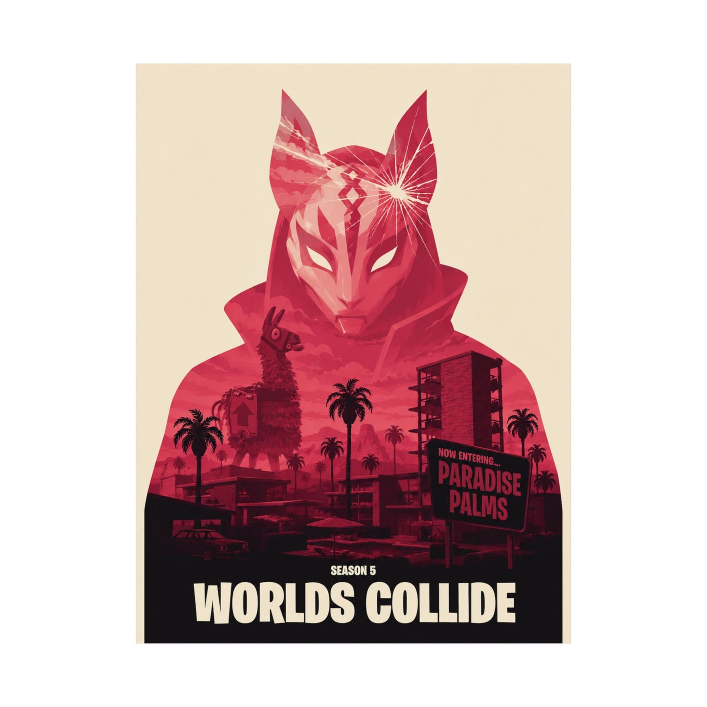 Season 5: Worlds Collide — OG Fortnite Poster