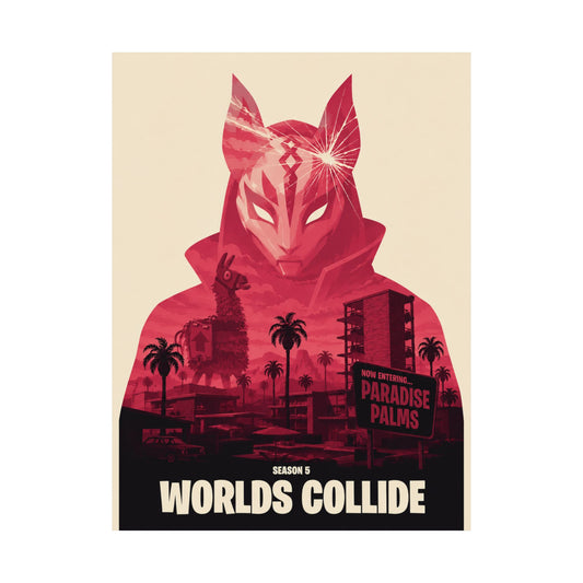 Season 5: Worlds Collide — OG Fortnite Poster