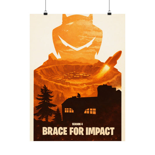 Season 4: Brace For Impact — OG Fortnite Poster