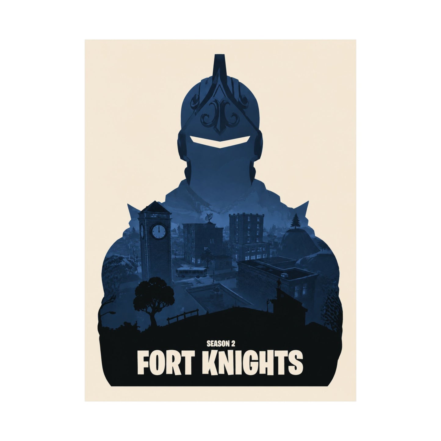 Season 2: Fort Knights — OG Fortnite Poster