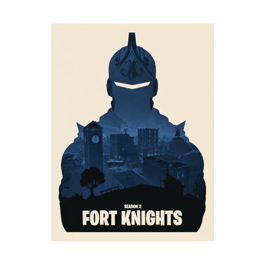 Season 2: Fort Knights — OG Fortnite Poster